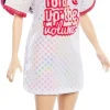 Barbie Fashionistas Doll 214 Black Wavy Hair with Twist n Turn Dress Discount