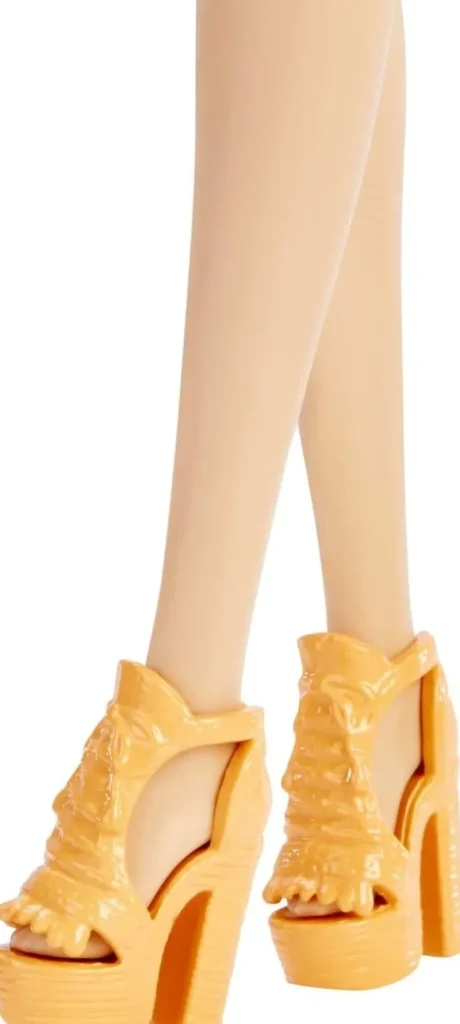 Barbie Fashionistas Doll Blonde Hair Fruit Print Dress Clearance