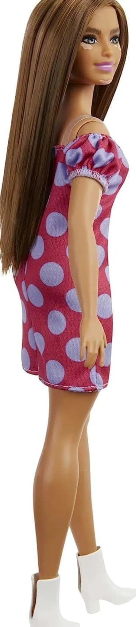 Barbie Fashionistas Vitiligo Doll 171 Brunette Hair Discount