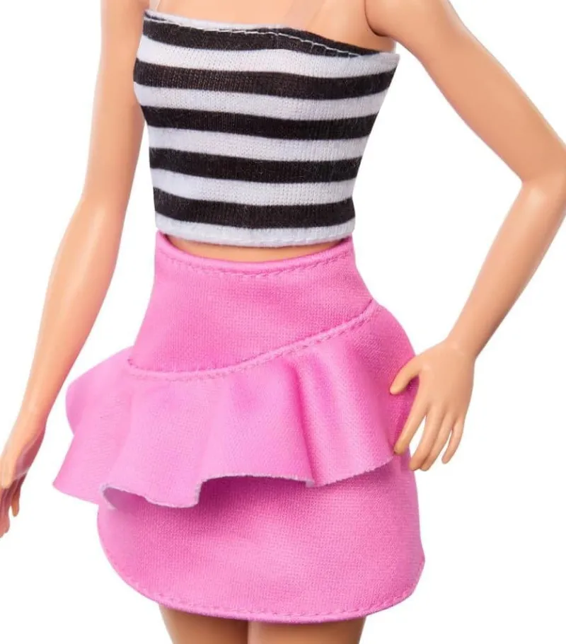 barbie_hrh_fashionistas_b_2.webp Barbie HRH11 Fashionistas Blonde Doll with Striped Top New