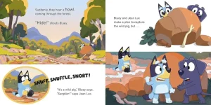 Bluey Camping Story Book Discount