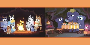 Bluey Camping Story Book Discount