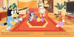 Children's Books Bluey Mum School Story Book Outlet