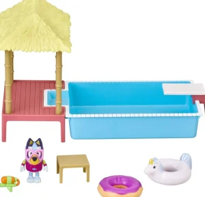 Bluey Pool Time Fun Playset Outlet