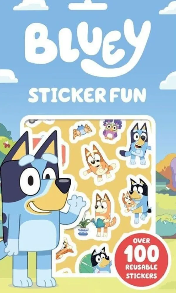 Art and Crafts Bluey Sticker Fun Online