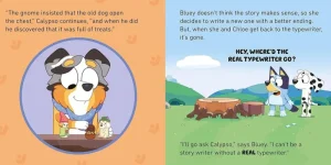 Bluey Typewriter Story Book Sale