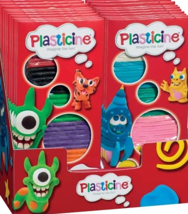 Art and Crafts Children s Plasticine Basix Assortment Pack Discount