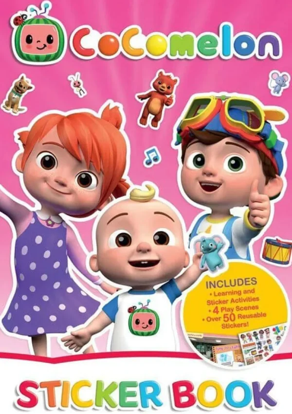Cocomelon Children s Sticker Book Hot