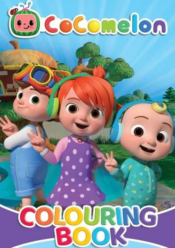 Art and Crafts Cocomelon Colouring Book New