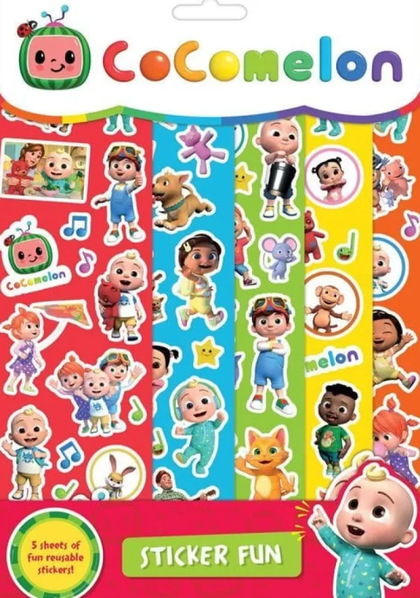 Cocomelon Sticker Fun Pack Best
