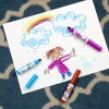 Crayola Pip-Squeaks Mini Washable Felt Tip Pens 7 Pack New