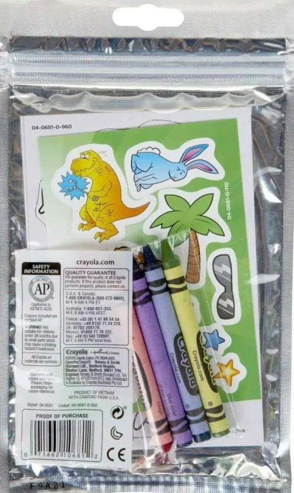 Crayola T-Rex Pop-Out Pack Sale