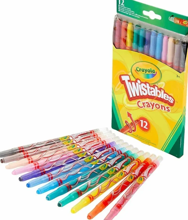 Crayola Twistables Crayons Pack of 12 Fashion