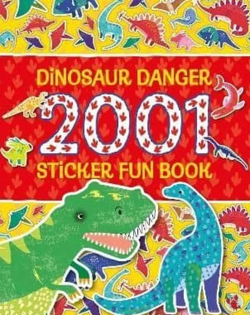 dinosaur_danger__sticker__0.webp Art and Crafts Dinosaur Danger 2001 Sticker Book Discount