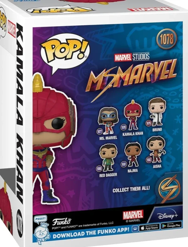 Funko Pop Vinyl Funko POP Marvel Ms Marvel - Kamala Khan Outlet