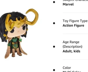 Funko Pop Vinyl Marvel Lady Loki New