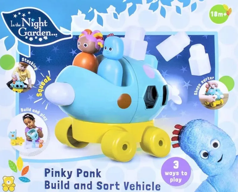 in_the_night_garden_pinky_2.webp In the Night Garden Pinky Ponk Build and Sort Vehicle Sale