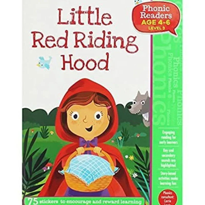 little_red_riding_hood_ph_0.webp Art and Crafts Little Red Riding Hood Phonic Readers 4-6 Years Best