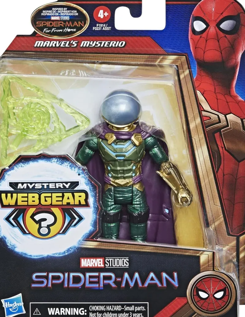 marvel_spiderman_mystery__1.webp Marvel Spider-Man Mystery Web Gear Mysterio Action Figure New