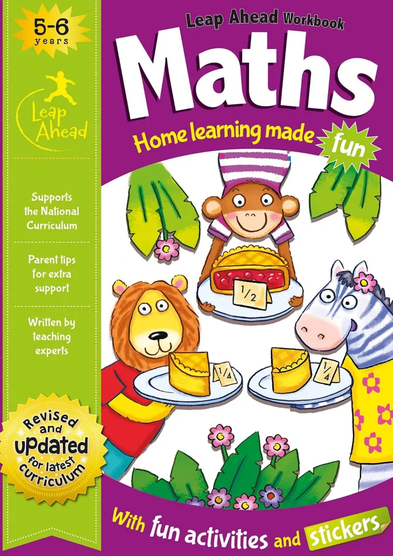maths_age__leap_ahead_wor_0.webp Art and Crafts Maths Age 5-6 Leap Ahead Workbook Expert Clearance