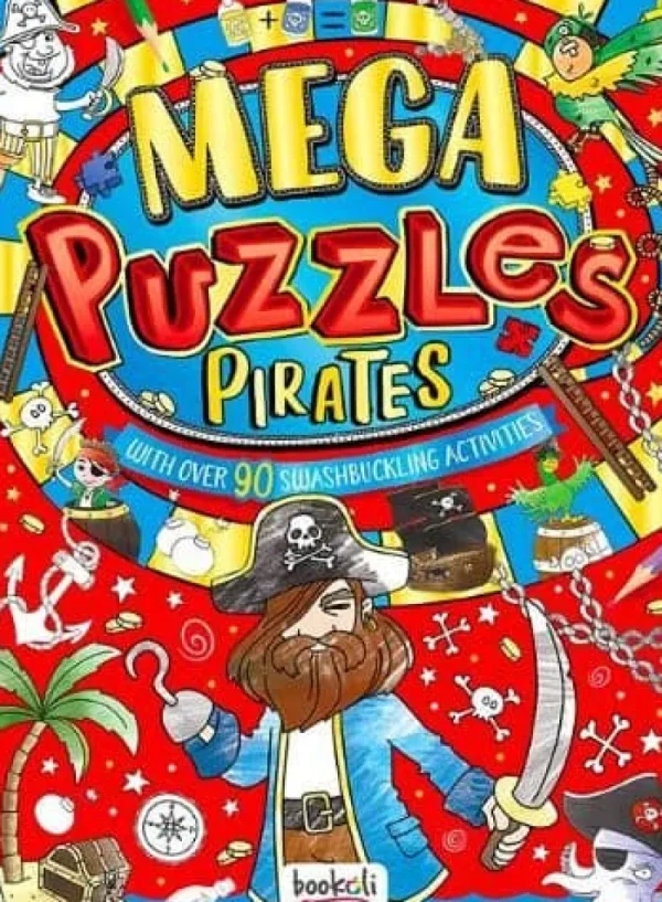 Art and Crafts Mega Puzzles Pirates Book Online