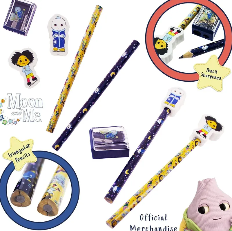 moon_and_me__chunky_erase_1.webp Moon and Me - Chunky Eraser and Pencil Set Discount