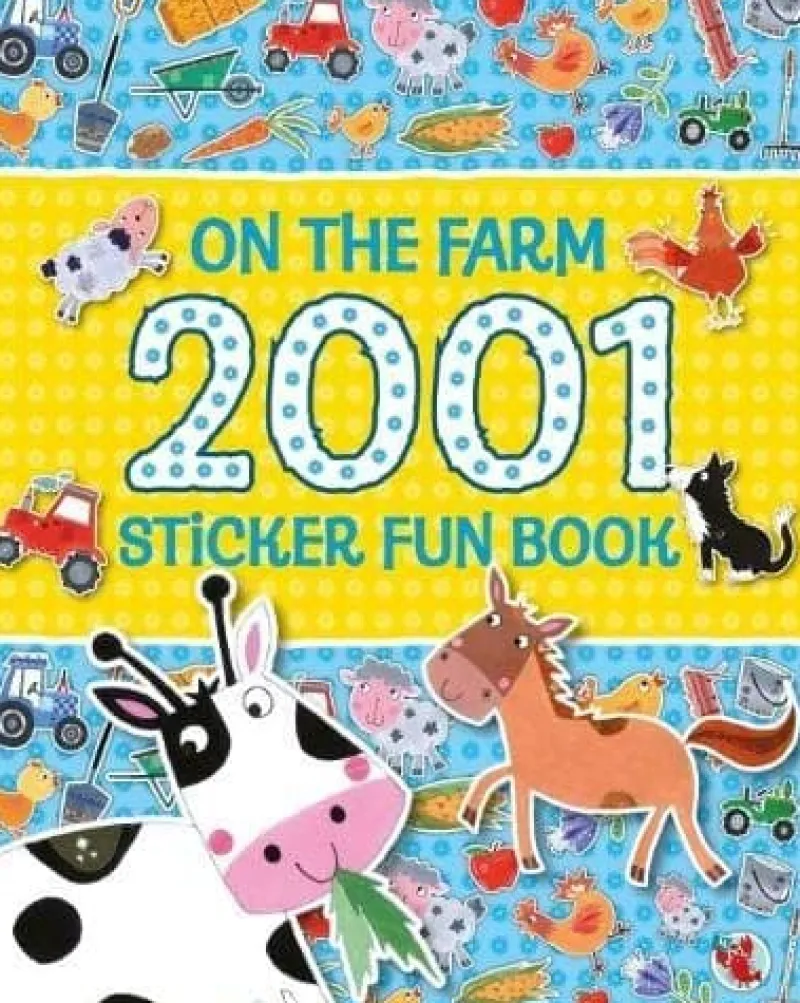 on_the_farm__sticker_book_0.webp Children's Books On The Farm 2001 Sticker Book Sale