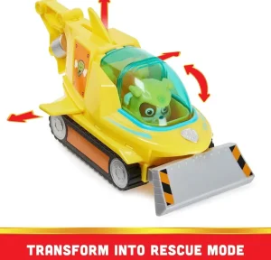 Paw Patrol Aqua Pups Rubble Transforming Hammerhead Shark Vehicle Online