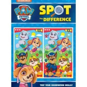 Paw Patrol Spot The Difference Puzzle Book Fashion