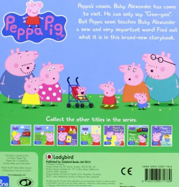 Children's Books Peppa Pig Baby Alexander Book Outlet