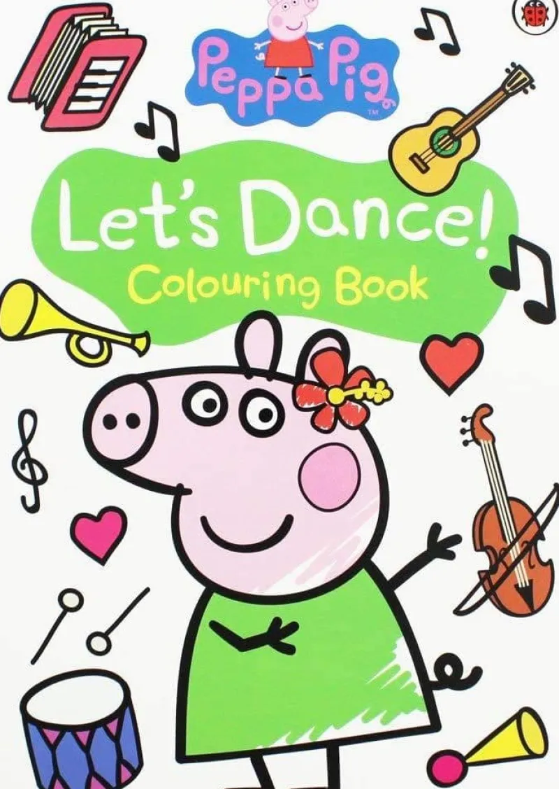 peppa_pig_lets_dance_colo_0.webp Children's Books Peppa Pig Lets Dance Colouring Book Discount