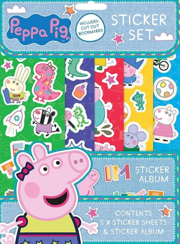 Art and Crafts Peppa Pig Sticker Set Multi Pack Online