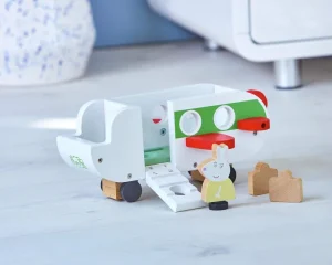 Peppa Pig Wooden Aeroplane push along vehicle Fashion