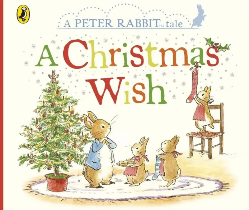 peter_rabbit_a_christmas__0.webp Children's Books Peter Rabbit A Christmas Wish Hardback Book Best