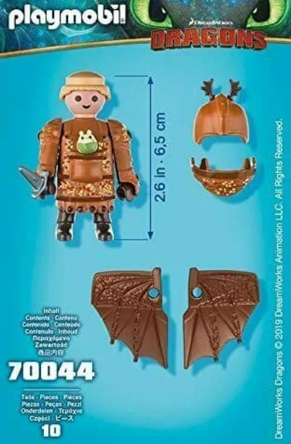 Playmobil Dragons Fishlegs with Flight Suit Outlet