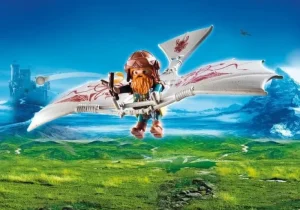 Playmobil Knights 9342 Dwarf Flying Machine Discount