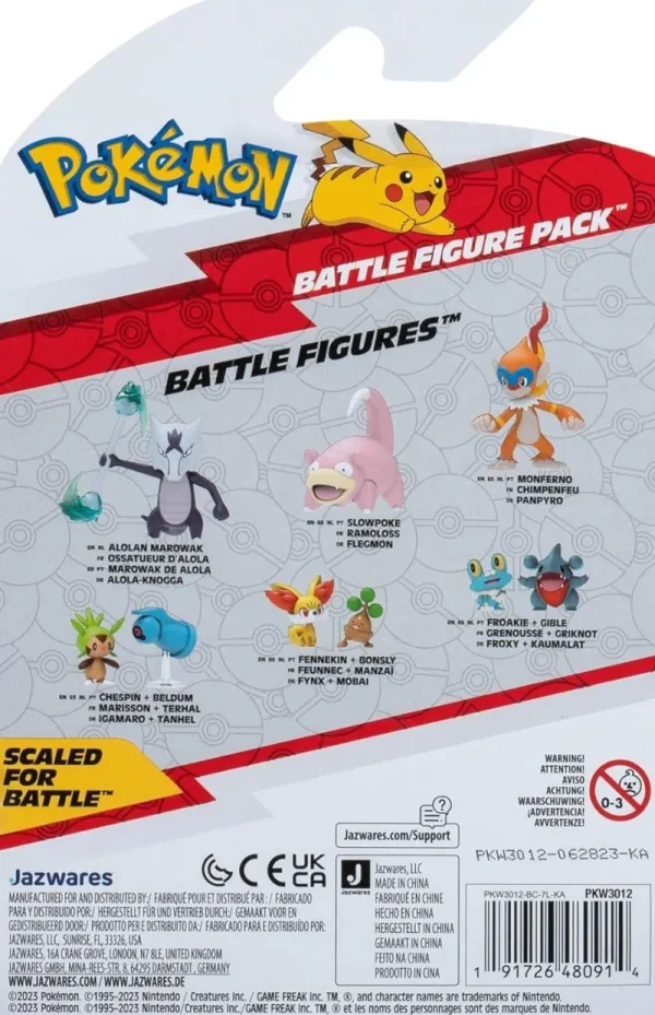 Pokemon Battle Ready Fennekin & Bonsly 2-Pack Best
