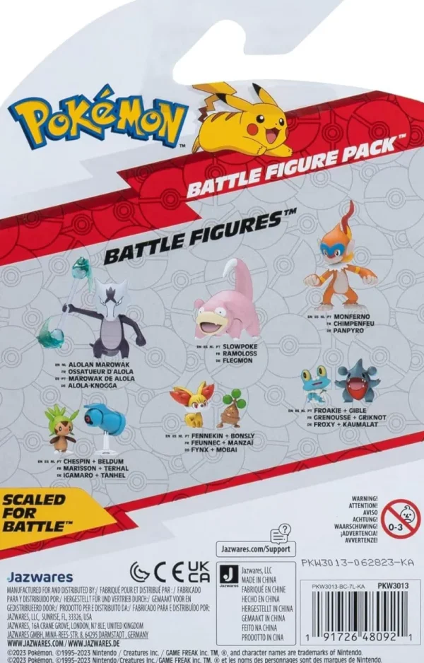 Pokemon Battle Ready Froakie & Gible 2-Pack Best