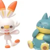Pokemon Pokémon Battle Ready Munchlax & Scorbunny Figures Fashion
