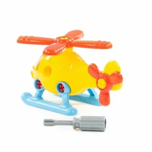 Polesie Take Apart Helicopter Yellow Best