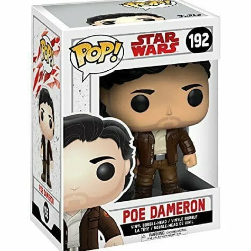 pop_vinyl_star_wars_the_l_1.webp Funko Pop Vinyl Pop Vinyl Star Wars The Last Jedi Poe Dameron Clearance