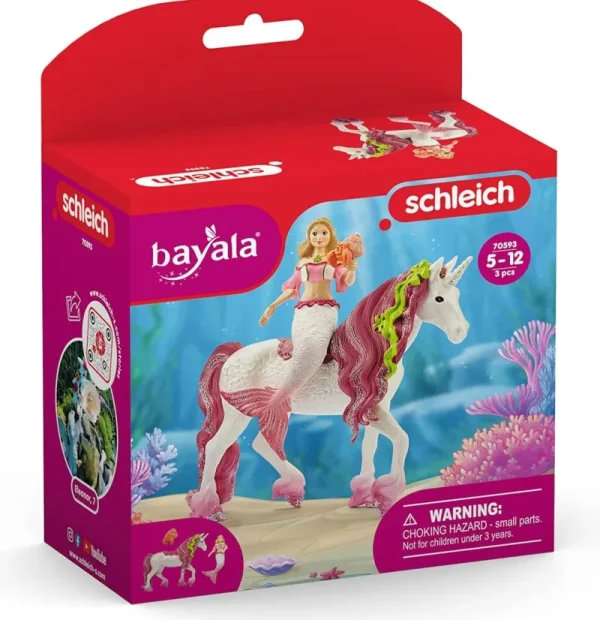 Schleich bayala Mermaid Feya on underwater unicorn Outlet
