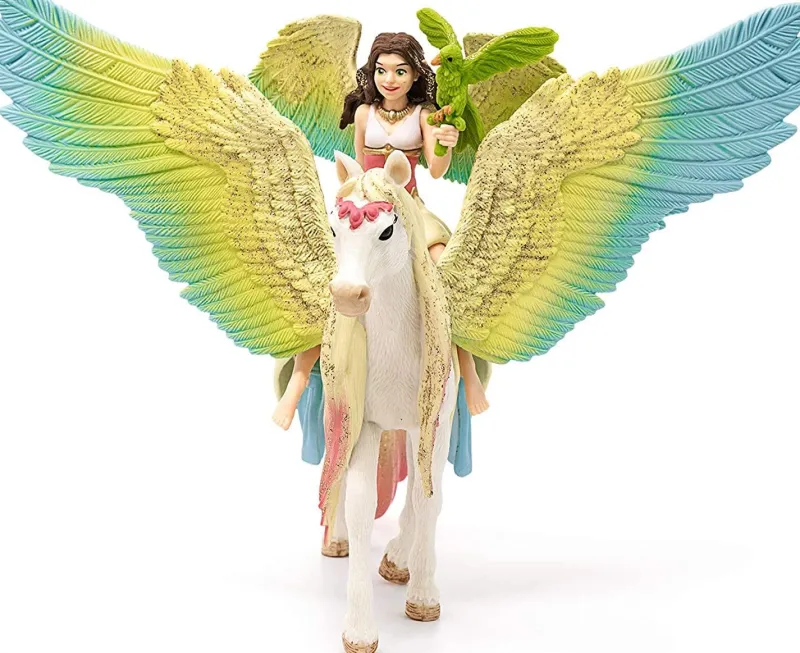schleich_fairy_surah_with_0.webp Schleich Fairy Surah with Glitter Pegasus Sale
