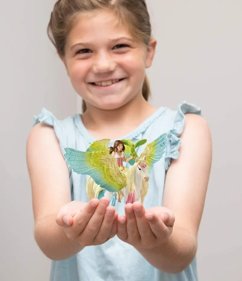 schleich_fairy_surah_with_2.webp Schleich Fairy Surah with Glitter Pegasus Sale
