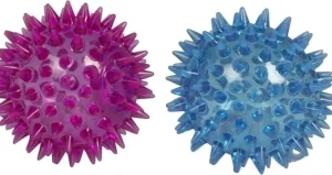 Fun Stationery/Gags and Jokes Sensory Light-Up Spikey Ball Assortment Hot