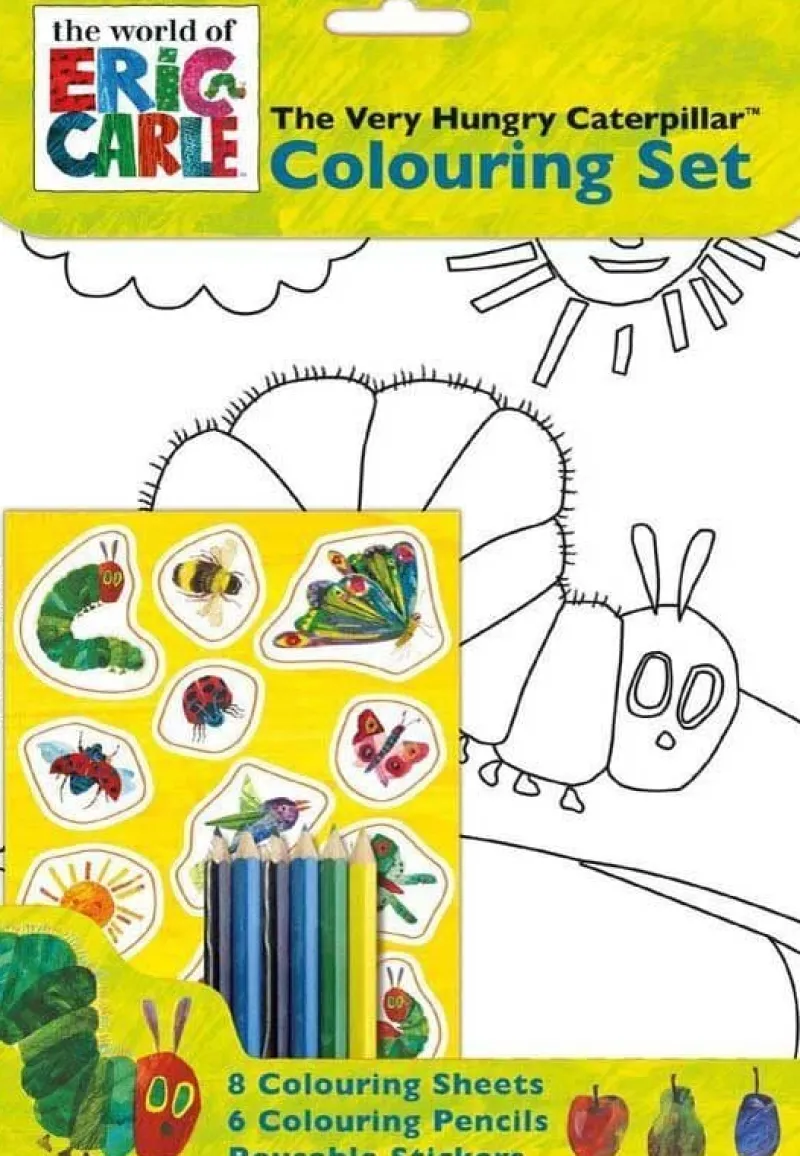 the_very_hungry_caterpill_0.webp Art and Crafts The Very Hungry Caterpillar Colouring Set New