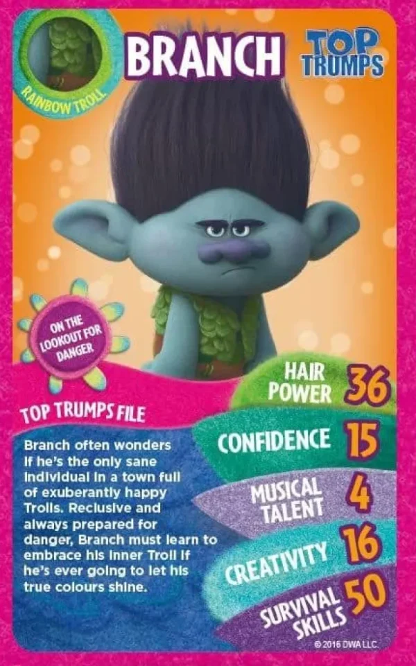 Games and Puzzles Top Trumps Dreamworks Trolls Outlet